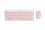Tastaturen - Logitech Slim Wireless Combo MK470 - Tastatur & Maus Set - Universal - Pink - 920-011322