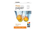Papier, Fotopapier und Etiketten - ColorWay - paper - glossy - 100 sheet(s) - 100 x 150 mm - 180 g/m² - PG1801004R