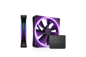 Gehäuselüfter - NZXT F140 RGB DUO 2-pack & RGB Controller - Black - Gehäuselüfter - 140mm - Schwarz mit RGB LED - 36 dBA - RF-D14DF-B1