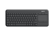 Tastaturen - Logitech K400 Plus Ergonomic Wireless Touch - Tastatur - Tschechisch - Schwarz - 920-007151