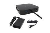 Dockingstationen - I-Tec USB-C HDMI Dual DP Docking Station with Power Delivery 100 W + i-tec Universal Charger 100 W - C31TRI4KDPDPRO100