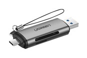 Speicherkarten Lesegerät/Adapter - UGREEN USB 3.0 TypeA & C Card Reader - 50706