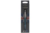 Utensilien zum Schreiben und Zeichnen - Parker Jotter Kugelschreiber | Waterloo Blue | Mittlere Spitze | Blaue Tinte | Blister-Verpackung - 1953245