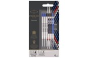 Utensilien zum Schreiben und Zeichnen - Parker Jotter London Nachfüllminen im Discovery Pack: 3 QUINKFlow-Nachfüllminen für Kugelschreiber und 3 QUINK-Nachfüllminen mit Geltinte - 2032738
