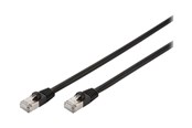Netzwerk - Kabel - DIGITUS Professional patch cable - 10 m - black - Schwarz - 10m - DK-1644-100/BL-OD