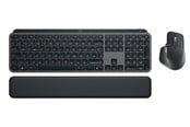 Tastaturen - Logitech MX Keys Combo For Business Gen 2 (DE) - Tastatur & Maus Set - Full-Size - Deutsch - Schwarz - 920-010926