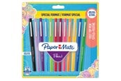 Utensilien zum Schreiben und Zeichnen - Paper Mate Flair Filzstifte | mittlere Spitze (0,7 mm) | gemischte Farben | 12 Stück - 2048987