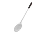 Grill und Zubehör - cozze ® drehbarer Pizzaspachtel Ø18x76 cm aus Edelstahl - 90323