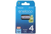 Batterien und Akkus - Panasonic eneloop BK-3MCDE battery - 4 x AA type - NiMH - BK-3MCDE/4BE