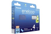 Batterien und Akkus - Panasonic eneloop BK-3MCDE battery - 4 x AA type - NiMH - BK-3MCDEC4BE