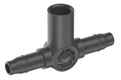 Gartenbewässerung - Gardena T-Stück für Sprühdüsen/Endtropfer 4,6 mm (3/16") - 13216-20