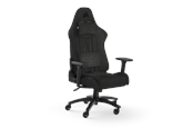 Gaming Stühle - Corsair TC100 Relaxed Fabric Gaming Stuhl - Schwarz - Stoff - Bis zu 120 kg - CF-9010051-WW