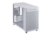 Gehäuse - ASUS Prime AP201 Tempered Glass - White - Gehäuse - Minitower - Weiß - 90DC00G3-B39010