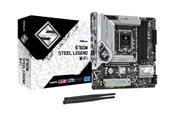 Mainboard - ASRock B760M STEEL LEGEND WIFI Mainboard - Intel B760 - Intel LGA1700 socket - DDR5 RAM - Micro-ATX - 90-MXBL70-A0UAYZ
