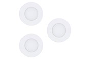 Smart-Home - EGLO FUEVA-Z recessed spot 3x360 lumen I44 2700-6500K 3-pack white - 31741