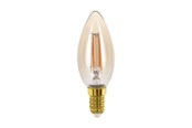 LED-Birnen - EGLO LED-Lampe C35 Candle 4W/822 270 lumen amber E14 - 110058