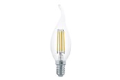LED-Birnen - EGLO LED-Lampe CF35 Candle 4W/827 350 lumen clear E14 - 110017