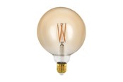 LED-Birnen - EGLO LED-Lampe G125 Globe 4W/817 300 lumen amber dimmable E27 - 110065