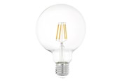 LED-Birnen - EGLO LED-Lampe G95 Globe 4W/827 470 lumen clear E27 - 110009