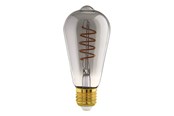 LED-Birnen - EGLO LED-Lampe ST64 Spiral 4W/820 100 lumen smoky dimmable E27 - 110088