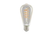 LED-Birnen - EGLO LED-Lampe ST64 Spiral 4W/822 270 lumen amber 3-step dimmable E27 - 113051