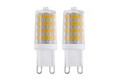 LED-Birnen - EGLO LED-Lampe SMD 3W/830 320 lumen 2-pack G9 - 110154