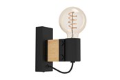 Lampen - EGLO Bailrigg schwarz, braun - 43903