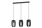 Lampen - EGLO Bajazzara schwarz - 900505