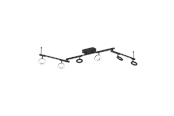 Lampen - EGLO CARDILLIO spot rail 3L black - 900839