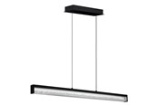 Lampen - EGLO CARDITO long table pendant black/crystal - 900895