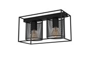 Lampen - EGLO Catterick schwarz - 43772