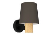 Lampen - EGLO Edale schwarz, braun - 43783