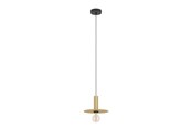 Lampen - EGLO Escandell schwarz, messing-gebürstet - 900731