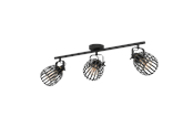 Lampen - EGLO Girona schwarz, messing-gebürstet - 900663