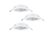 Lampen - EGLO Agulo weiss - 75674