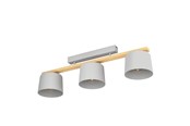 Lampen - EGLO Mariel hellgrau, braun - 900361