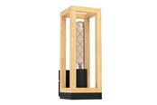 Lampen - EGLO Nafferton schwarz, braun - 43745