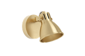 Lampen - EGLO SERAS spotlight brushed steel/gold - 900169