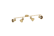 Lampen - EGLO Seras messing-gebürstet, gold - 900173