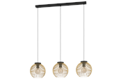 Lampen - EGLO Venezuela schwarz, gold - 900167
