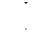 Lampen - EGLO Yorth schwarz, silber - 43802