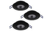 Lampen - EGLO Zujar schwarz - 75764