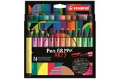 Hobby-Zubehör - STABILO Pen 68 Max Arty wallet of 24 pens - 204093