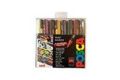 Hobby-Zubehör - POSCA marker sæt PC-5M 8 ass. DEEP colors - 401615