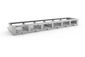 Netzwerkzubehör - Allied Telesis rack mounting tray - 1U - AT-MMCTRAY6-00
