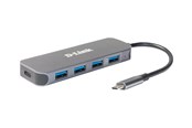 USB-Hubs - D-Link DUB-2340 - hub - 5 ports USB-Hubs - 5 - Grau - DUB-2340