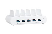 Tablets - Adapter & Ladegeräte - Compulocks charging station - 5 x 4 pin USB Type A 5 x USB-C - 150 Watt - 5PUSBCDKS-EU
