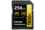 Speicherkarten - Lexar Professional Gold 1800x SD - 280MB/s - 256GB - LSD1800256G-BNNNG