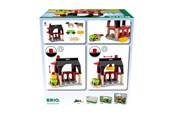BRIO - Brio BRIO Tierscheune mit Heuwaggon - 36012