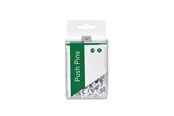 Schreibtischzubehör - b.n.t/office Push Pins 100pcs White - 745607